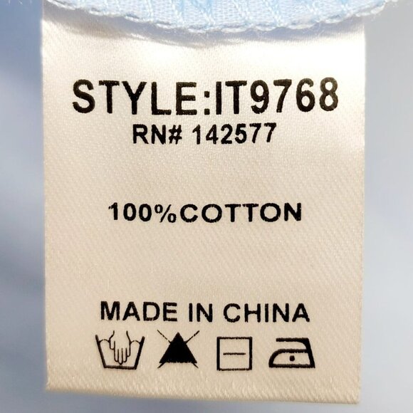 Light Blue Womens Off-Shoulder Blouse With Bow Tie Details & 3/4 Sleeves Size M - Picture 15 of 15